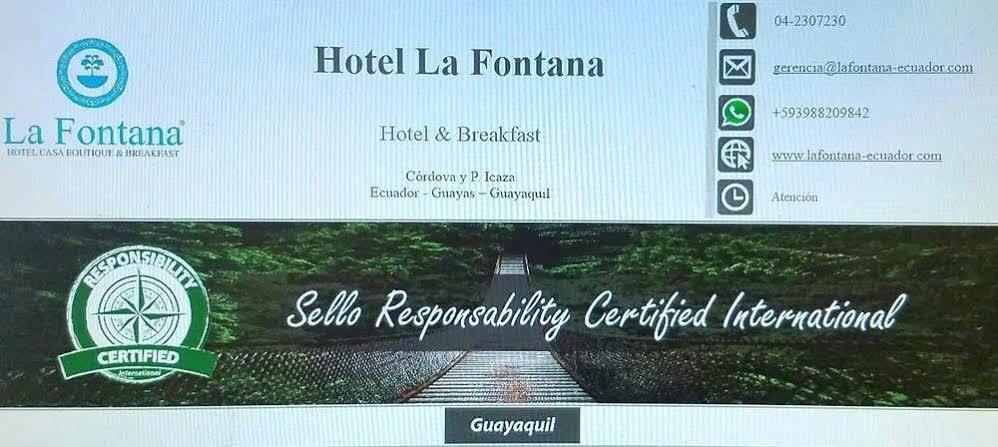 Hotel La Fontana Guayaquil Exteriér fotografie